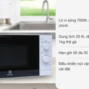 Lò vi sóng Electrolux EMM2022MW 20 lít